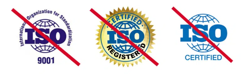 iso logo's